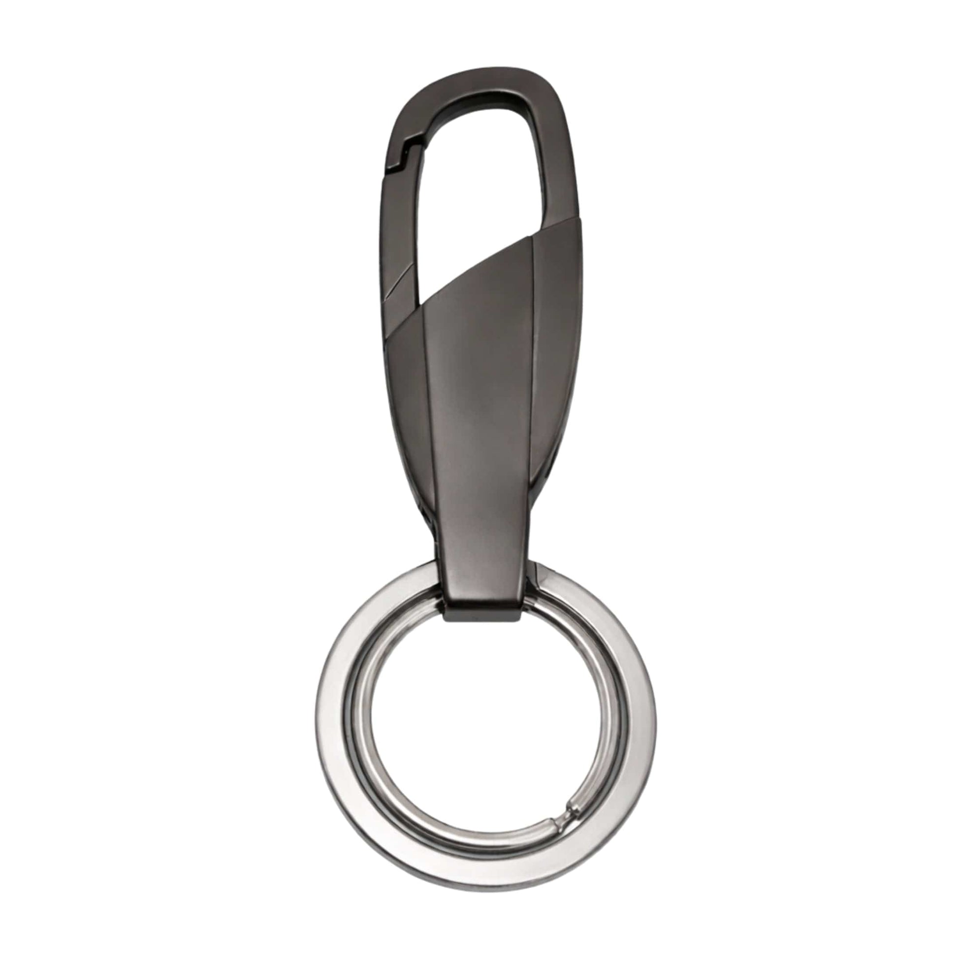 VELOX LOOP - MATTE GREY - Stainless Steel Keychain for Men & Boy - THE MEN THING