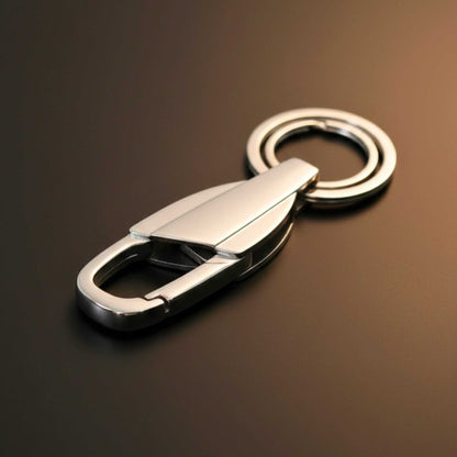VELOX LOOP - STEEL - Stainless Steel Keychain for Men & Boy — KeyChains for Men | THE MEN THING