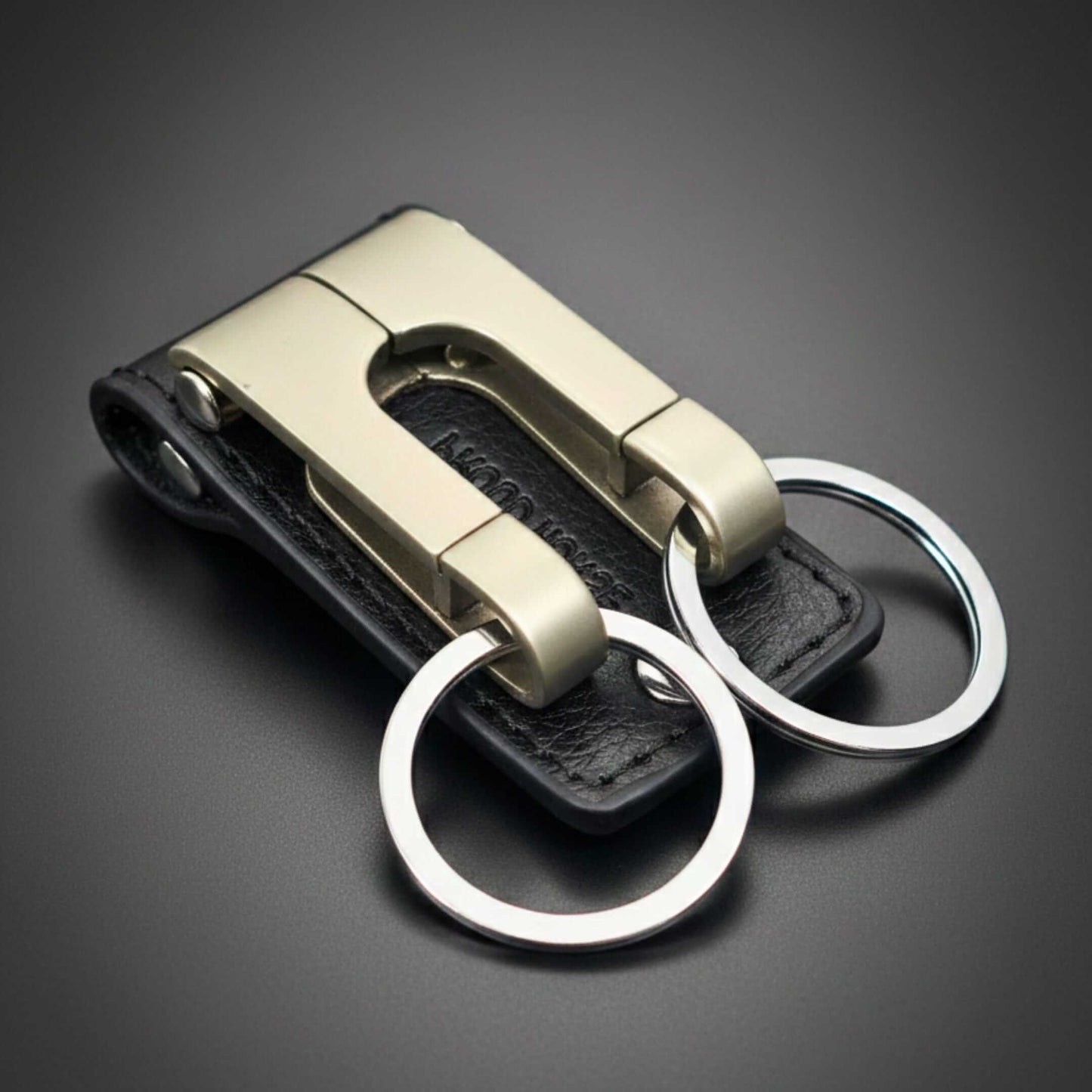 VELRON - MATTE GREY - Stainless Steel Keychain for Men & Boy — KeyChains for Men | THE MEN THING