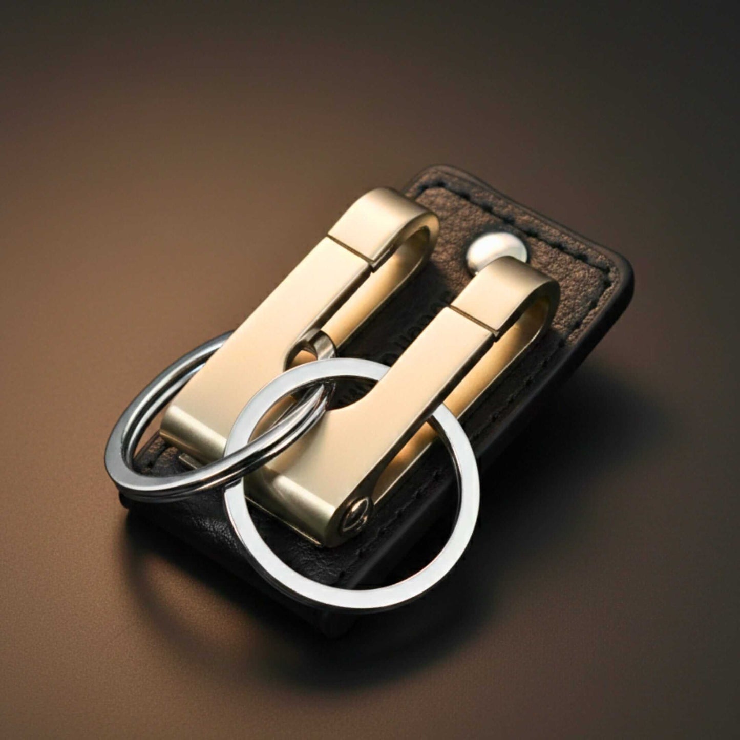 VELRON - MATTE GREY - Stainless Steel Keychain for Men & Boy — KeyChains for Men | THE MEN THING