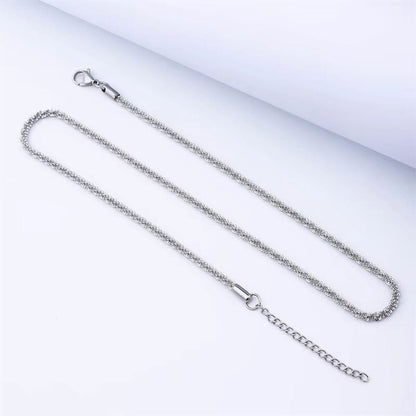 VELTRIX - 3mm Chain Pure Stainless Steel 21inch for Men & Boys - THE MEN THING