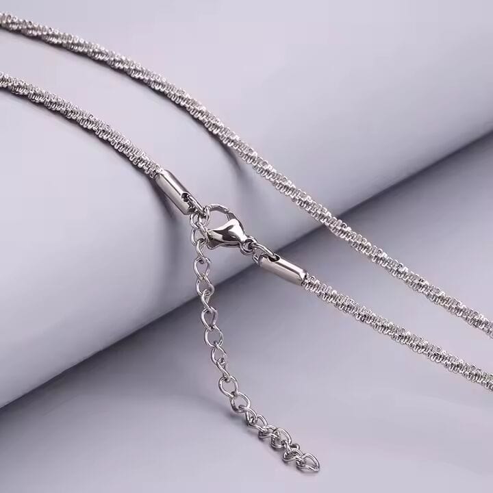 VELTRIX - 3mm Chain Pure Stainless Steel 21inch for Men & Boys - THE MEN THING