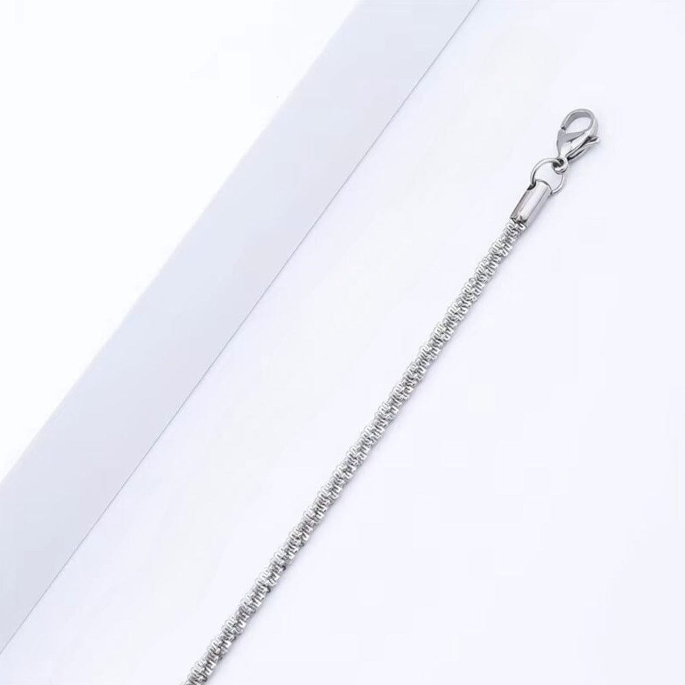 VELTRIX - 3mm Chain Pure Stainless Steel 21inch for Men & Boys - THE MEN THING