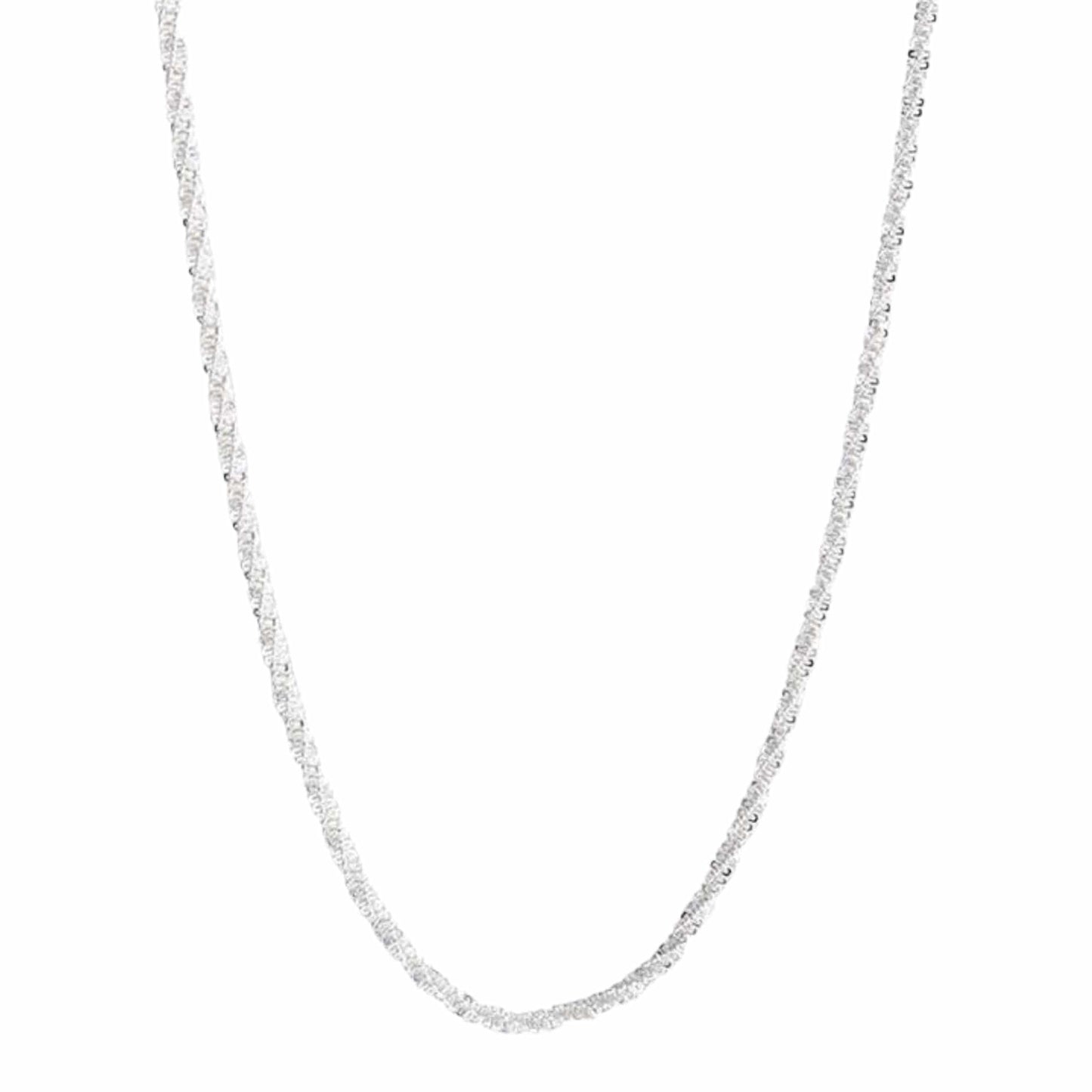 VELTRIX - 3mm Chain Pure Stainless Steel 21inch for Men & Boys - THE MEN THING