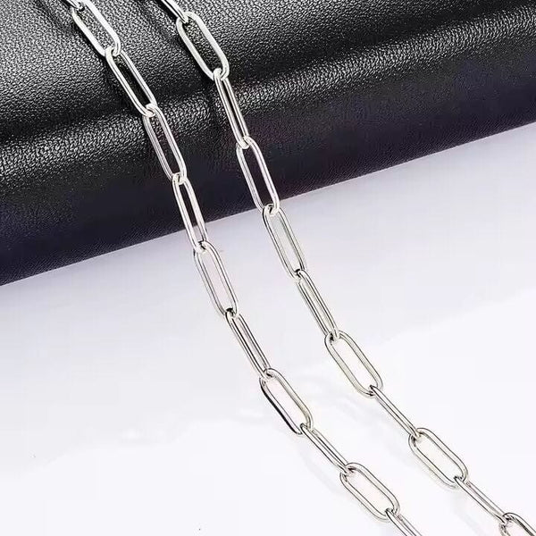 VERONIX - 4mm Chain Pure Stainless Steel 23inch for Men & Boys