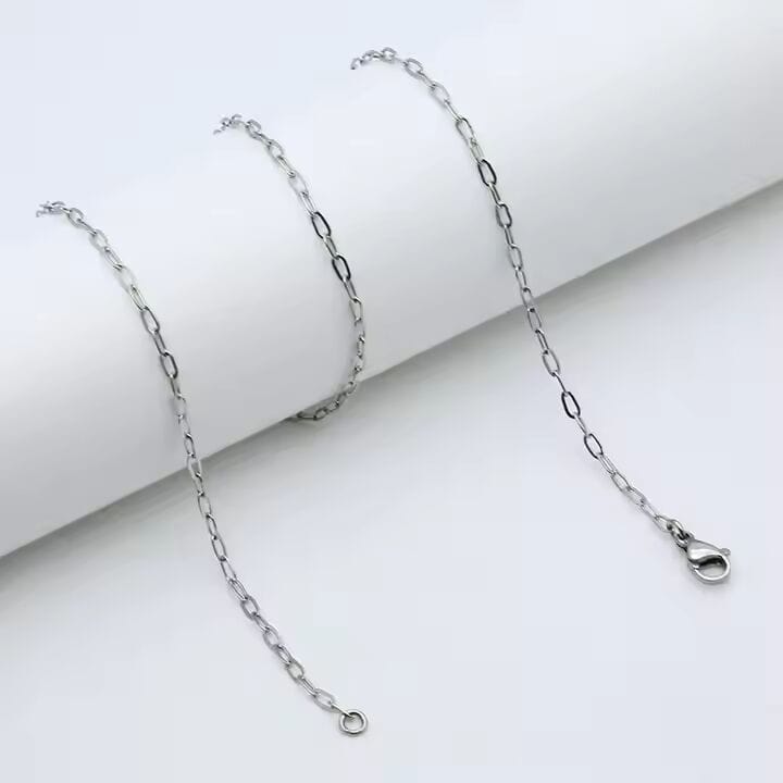 VERONIX - 4mm Chain Pure Stainless Steel 23inch for Men & Boys - THE MEN THING