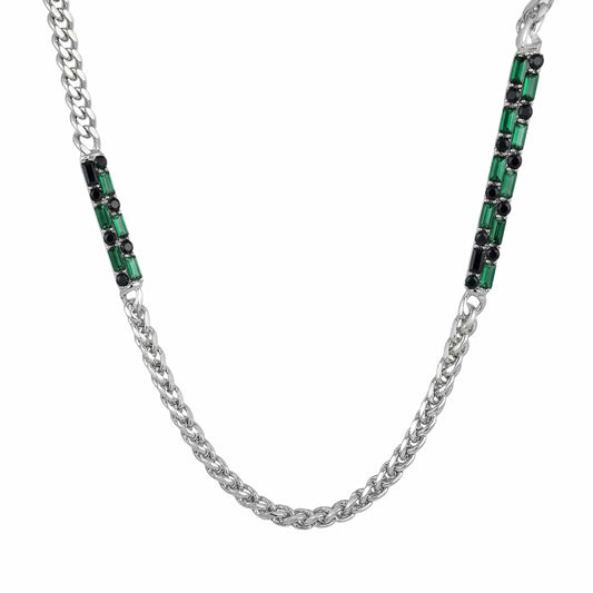 VIREXO- 6mm Chain Pure Stainless Steel 17inch for Men & Boys - THE MEN THING