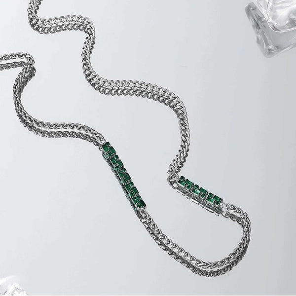 VIREXO- 6mm Chain Pure Stainless Steel 17inch for Men & Boys