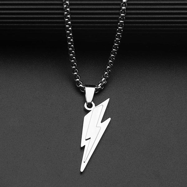 VOLTSTRIKE SILVER - Pure Stainless Steel 24inch Chain for Men, European trending Style for Men & Boy