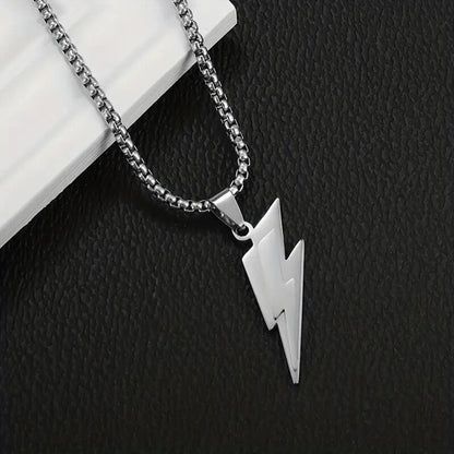 VOLTSTRIKE SILVER - Pure Stainless Steel 24inch Chain for Men, European trending Style for Men & Boy - THE MEN THING