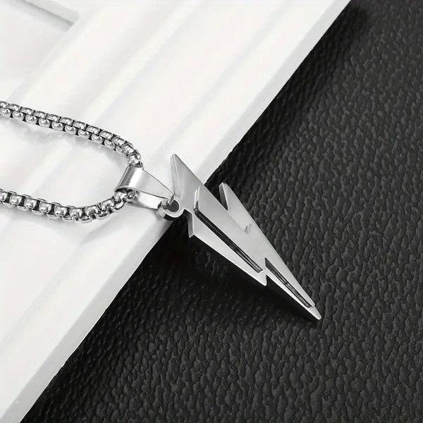 VOLTSTRIKE SILVER - Pure Stainless Steel 24inch Chain for Men, European trending Style for Men & Boy