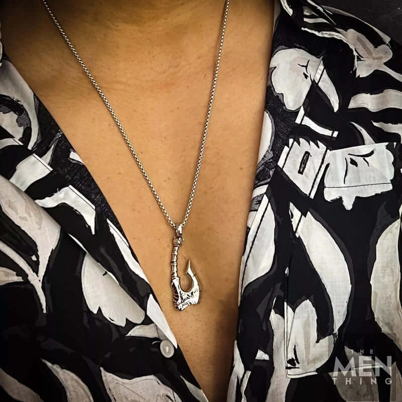 WARRIOR AXE -  Alloy Pendant with Stainless Steel  24inch Round Box Chain, European trending Style for Men & Boy - THE MEN THING