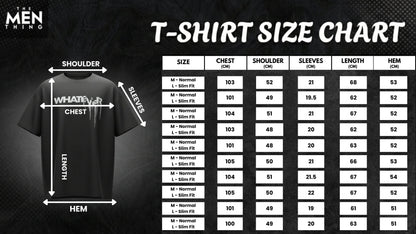 WHATEVER Oversized T-Shirt - Black - THE MEN THING