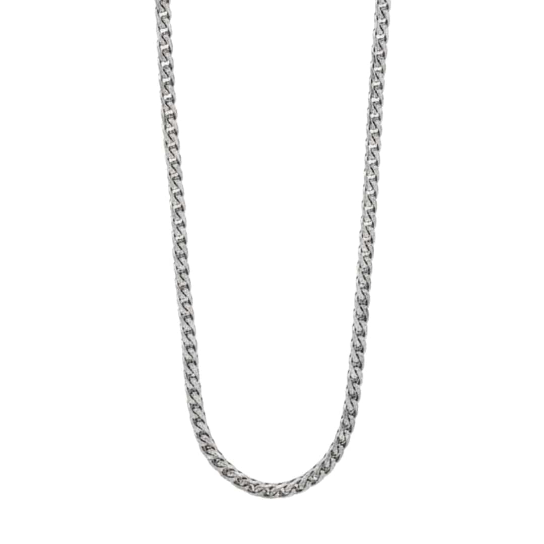 WHEAT CHAIN - 4mm Pure Stainless Steel Chain, 24inch for Men & Boys — Chain for Men | THE MEN THING