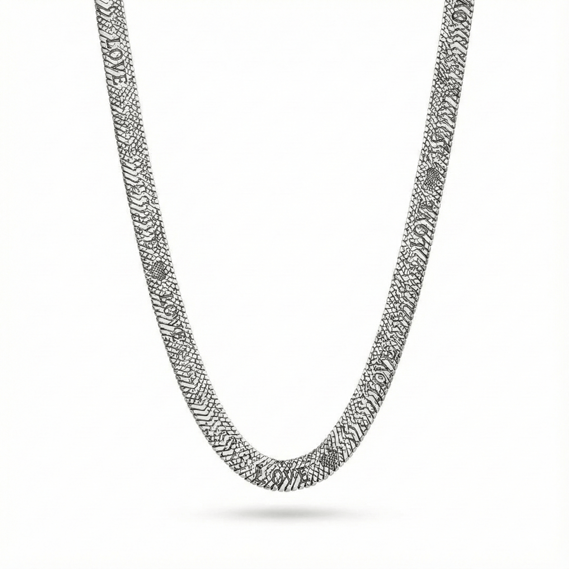 ZENLOVE - 4mm Chain Pure Stainless Steel 21inch for Men & Boys - THE MEN THING