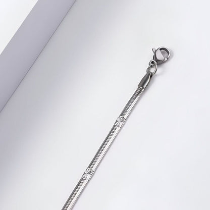 ZERITH - 3mm Chain Pure Stainless Steel 19inch for Men & Boys - THE MEN THING