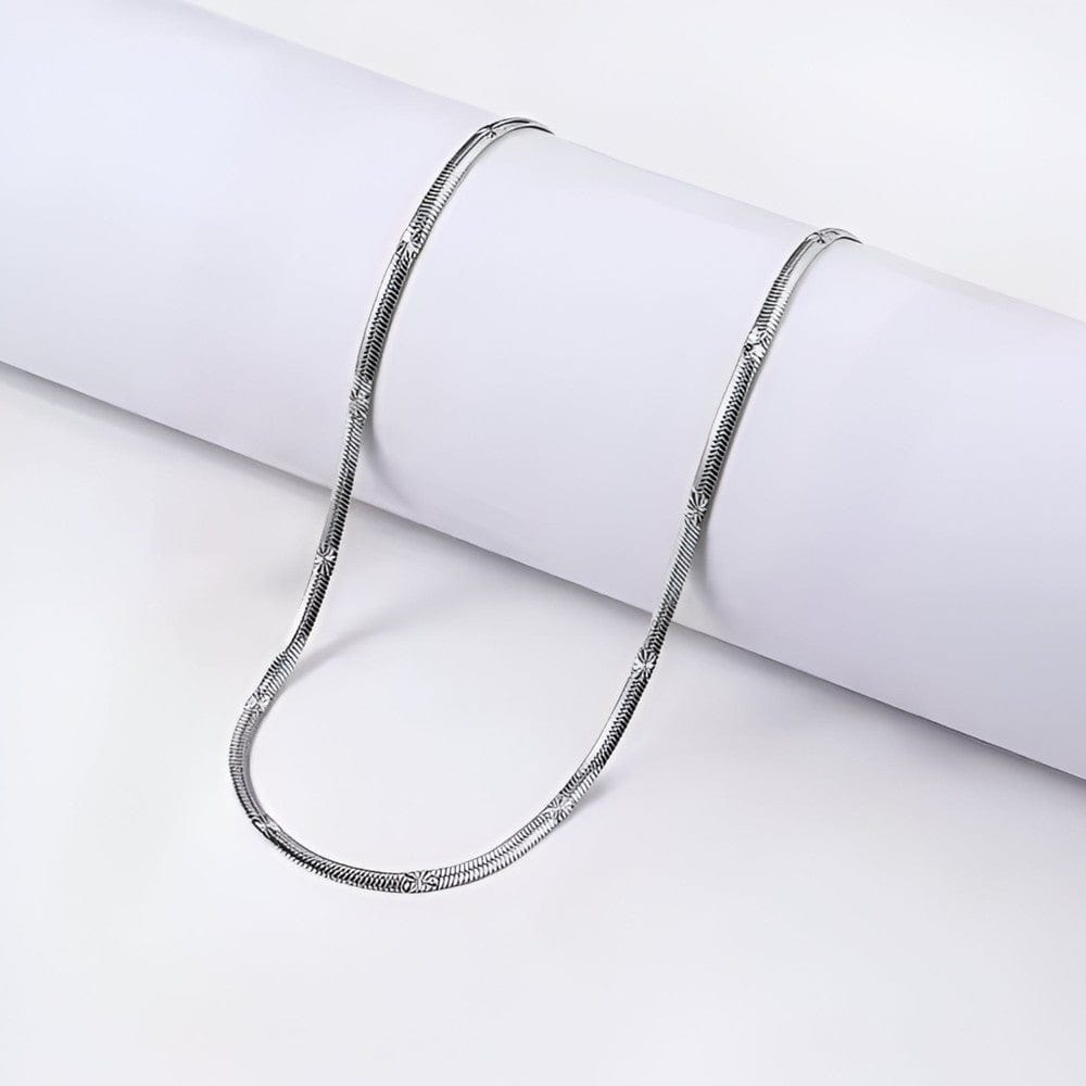 ZERITH - 3mm Chain Pure Stainless Steel 19inch for Men & Boys - THE MEN THING