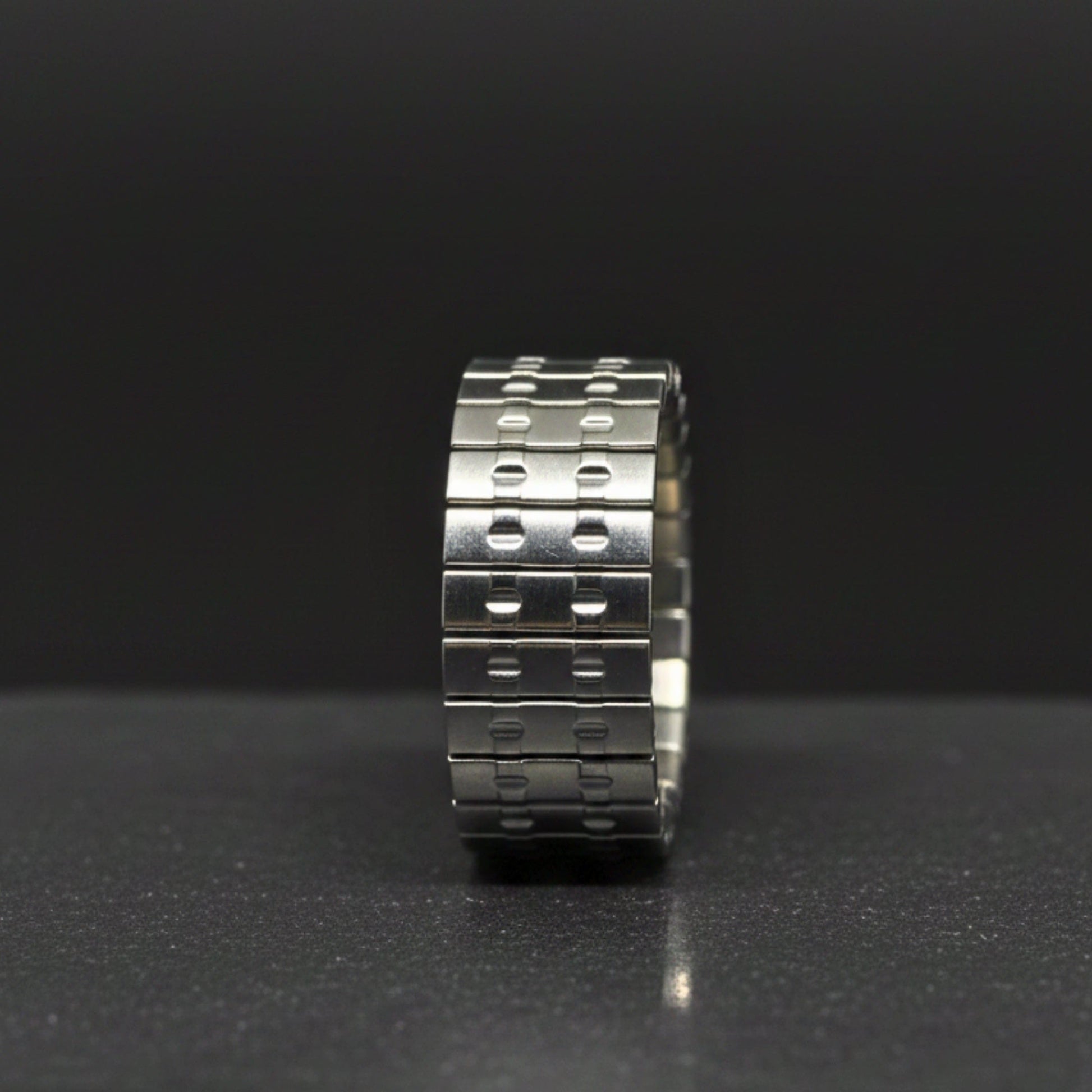 ZORION - Pure Stainless Steel Men’s Steel-Plated Ring – Adjustable - THE MEN THING