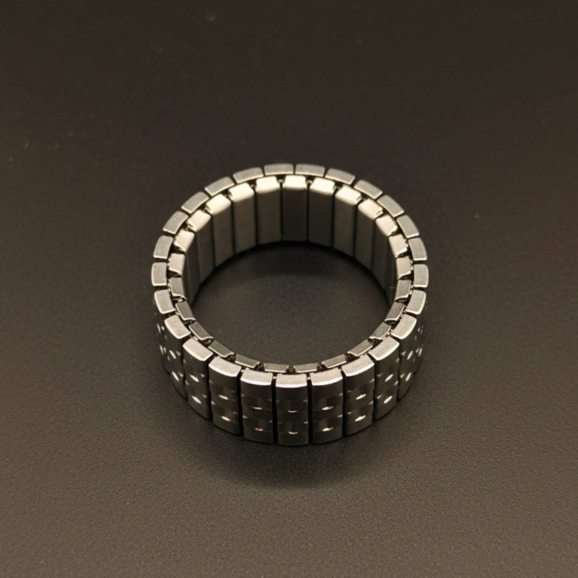 ZORION - Pure Stainless Steel Men’s Steel-Plated Ring – Adjustable - THE MEN THING