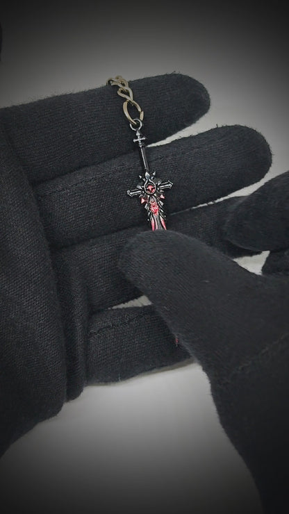 PERIPHERAL SWORD - Genshin Impact Anime Keychain | Game Xiao Cosplay Alloy Weapon Keychain for Men & Boy