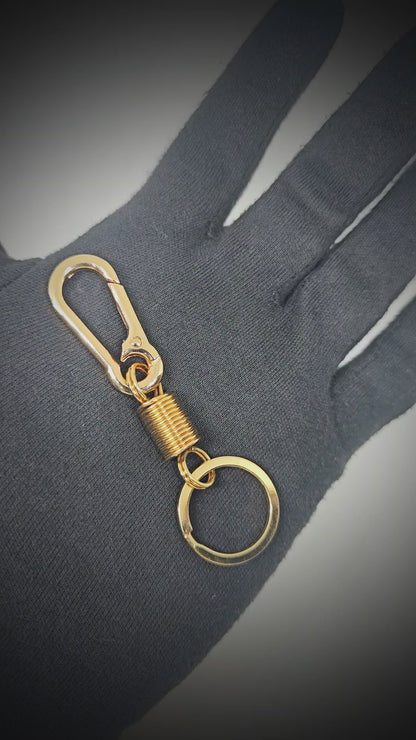 IRON LOOP GOLD - Prime Stainless Steel Keychain for Men & Boy