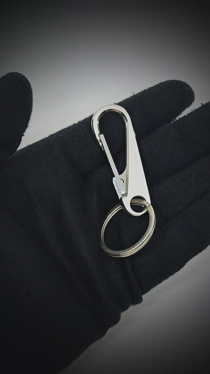 IRONEDGE CLIP  - Stainless Steel Keychain for Men & Boy