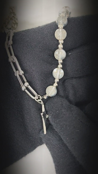 CELESTIAL STAR - 13mm Titanium Steel Pendant with 18 to 20 inch Adjustable 8mm Chain for Men & Boys