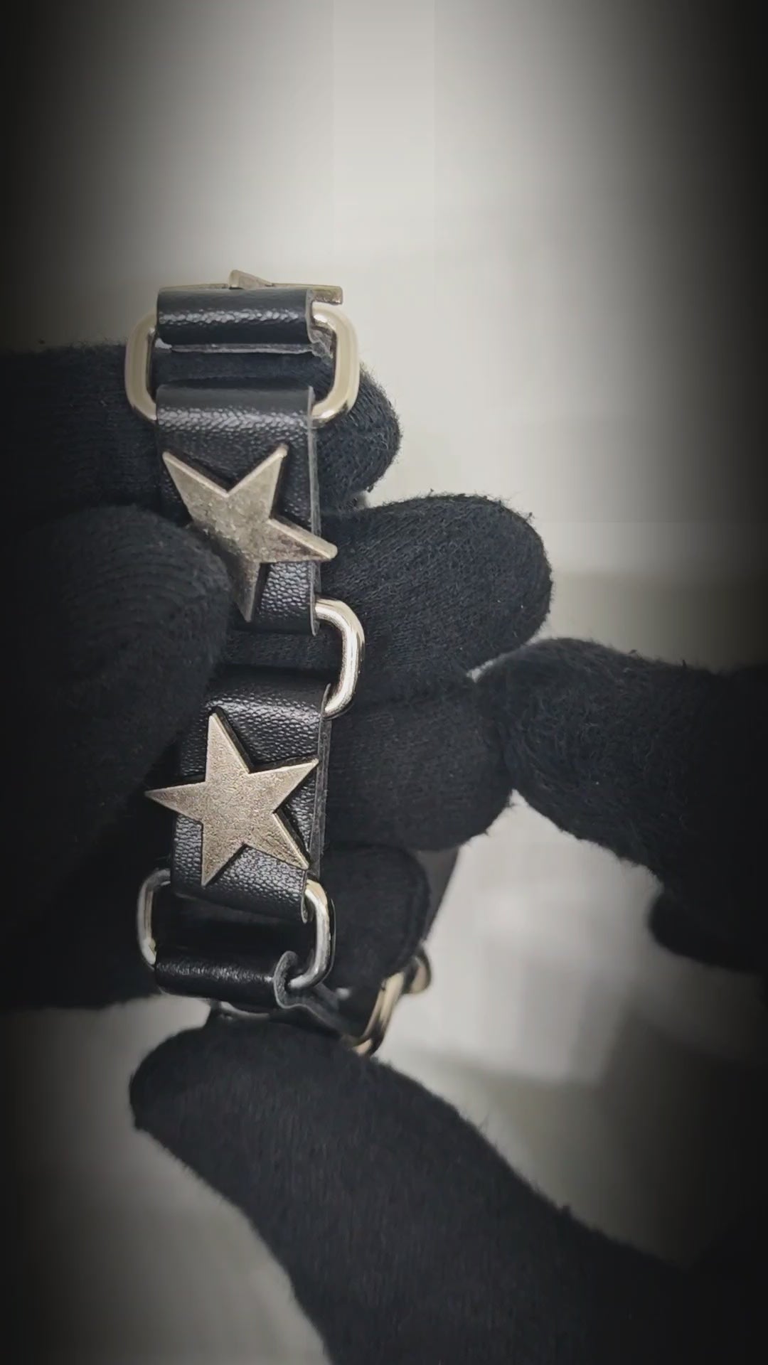 IRON STAR - 23mm Genuine Leather Bracelet with Stainless Steel Buckle Clasp for Men & Boys (8 to 9 inch) — Leather Bracelet for Men | THE MEN THING