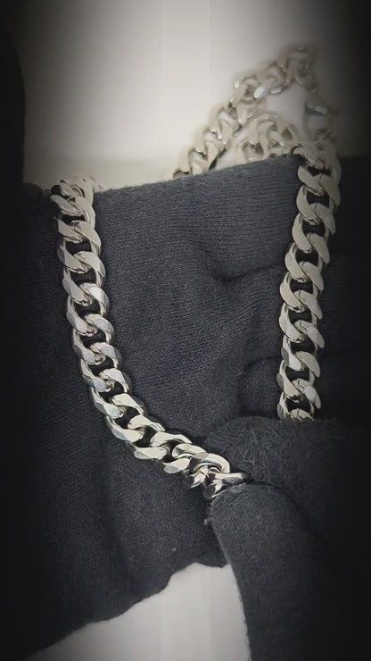 HAVOC CURB - 11mm Pure Stainless Steel 20inch Chain for Men & Boys