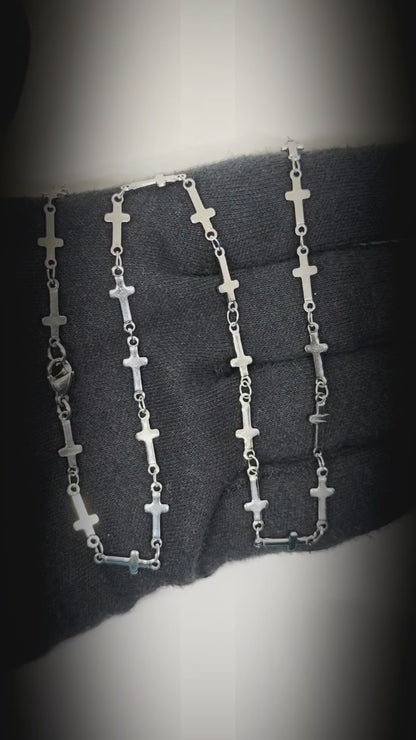 HOLY LINK - 7mm Pure Stainless Steel 20inch Chain for Men & Boys