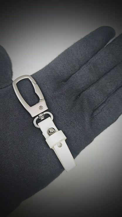 URBAN AXIS WHITE - Stainless Steel Keychain for Men & Boy