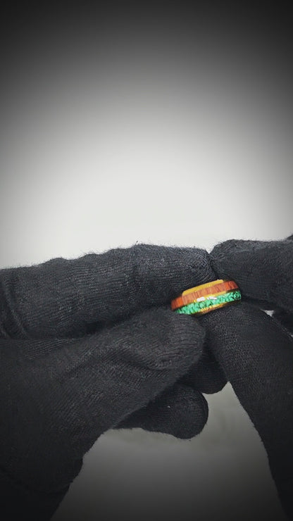 ELDEN RING - Pure Stainless Steel Men’s Gold-Plated Ring - (Size : 14)