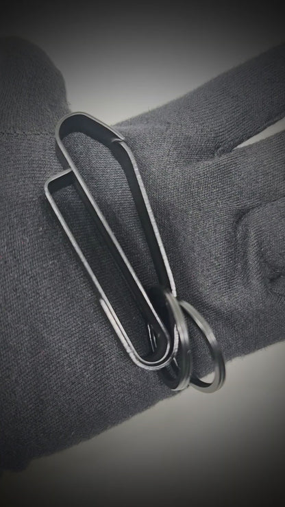 IRONEDGE DUAL - Stainless Steel Keychain for Men & Boy