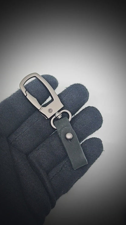 FORGECLIP BLACK - Stainless Steel Keychain for Men & Boy