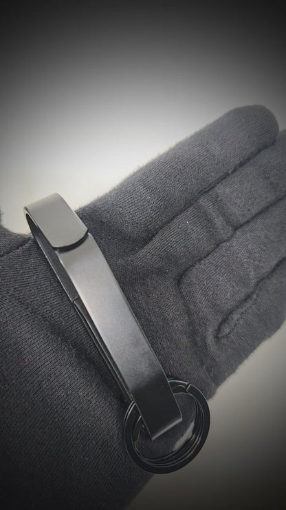 STEALTH CLIP - Stainless Steel Keychain for Men & Boy