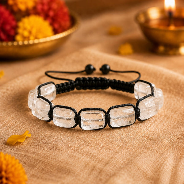 The Perfect Rakhi Gift For Every Brother – MOONSTONE SQUARE - Premium Beads Bracelets With Timeless Style (Adjustable)