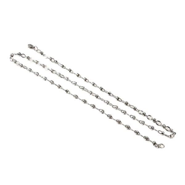 VALTRIC - 6.5mm Chain Pure Stainless Steel 23inch for Men & Boys