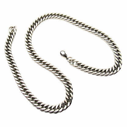 THE MEN THING Chain APEX CURB - 4mm Pure Stainless Steel Chain, 24inch for Men & Boys