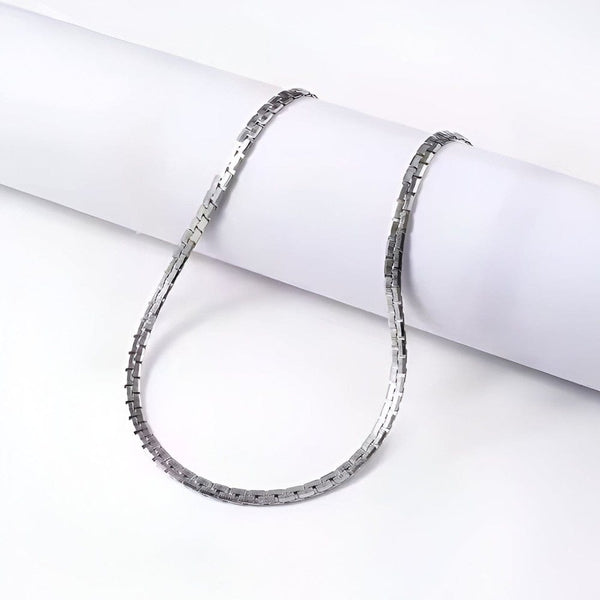 ARGENTO - 5mm Chain Pure Stainless Steel 21inch for Men & Boys