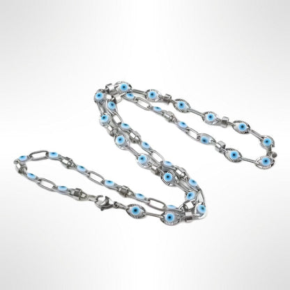 THE MEN THING Chain AURELEYE - 5mm Chain Pure Stainless Steel 23inch for Men & Boys