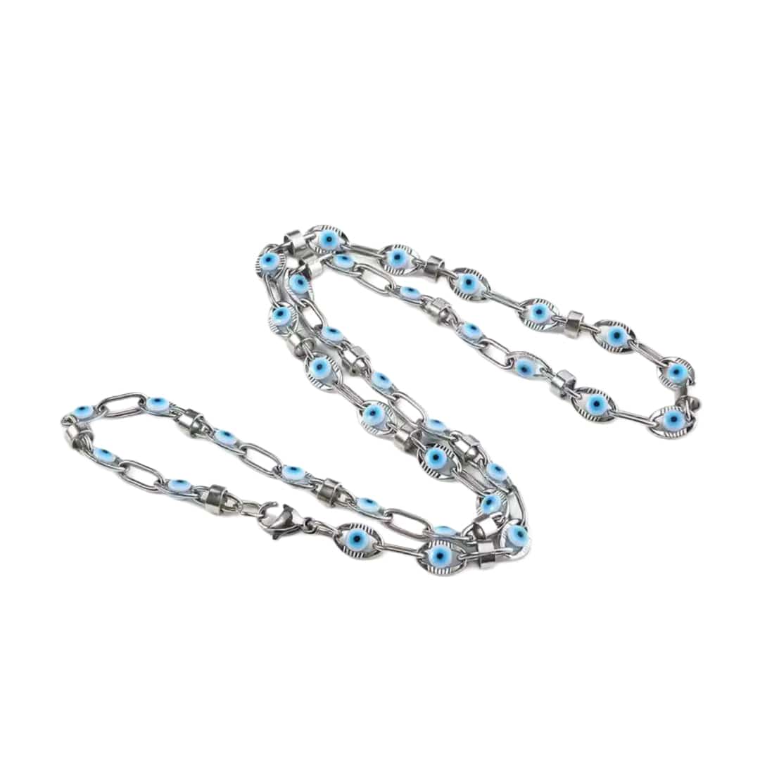 THE MEN THING Chain AURELEYE - 5mm Chain Pure Stainless Steel 23inch for Men & Boys