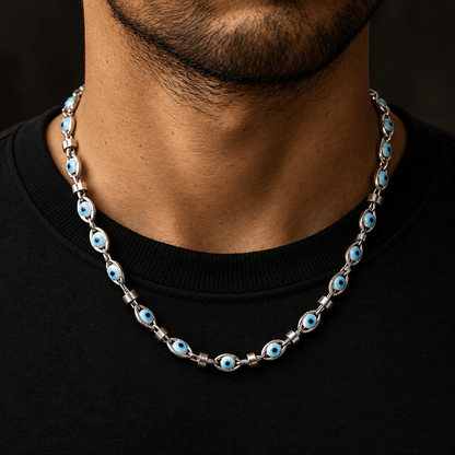 THE MEN THING Chain AURELEYE - 5mm Chain Pure Stainless Steel 23inch for Men & Boys