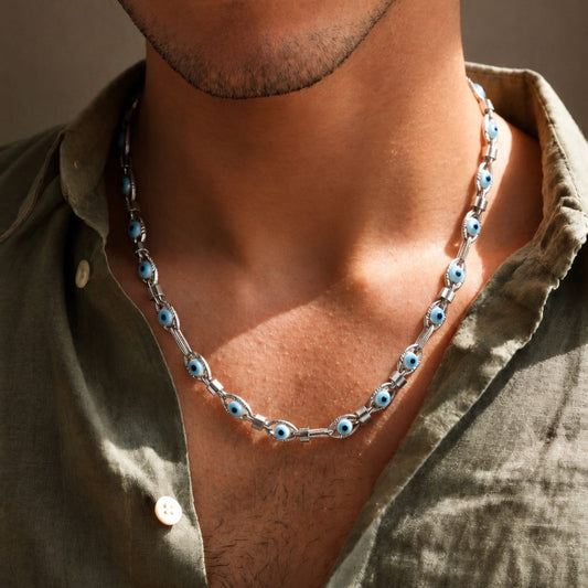 THE MEN THING Chain AURELEYE - 5mm Chain Pure Stainless Steel 23inch for Men & Boys