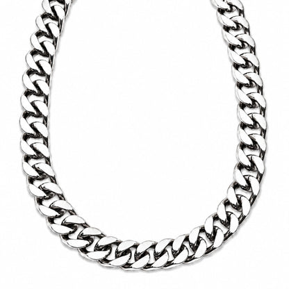 THE MEN THING Chain CUBAN EDGE - 18mm Stainless Steel Chain with Lobster Clasp for Men & Boys (18inch)