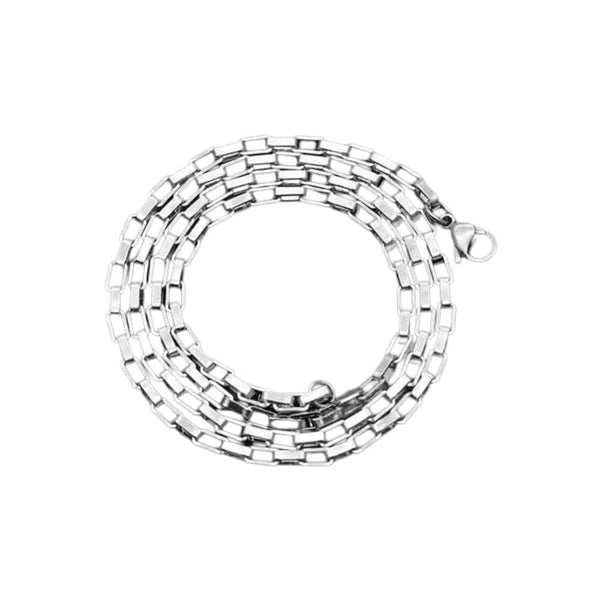 ELEXON - 4mm Chain Pure Stainless Steel 23inch for Men & Boys