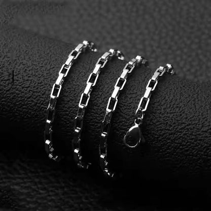 THE MEN THING Chain ELEXON - 4mm Chain Pure Stainless Steel 23inch for Men & Boys