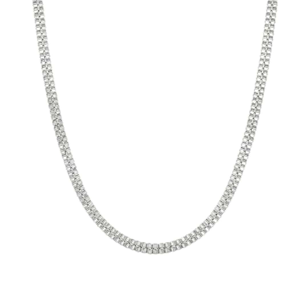 THE MEN THING Chain ERIX - 4mm Chain Pure Stainless Steel 19inch for Men & Boys