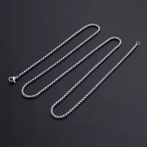FROSTBITE - 3mm Chain Pure Stainless Steel 23inch for Men & Boys