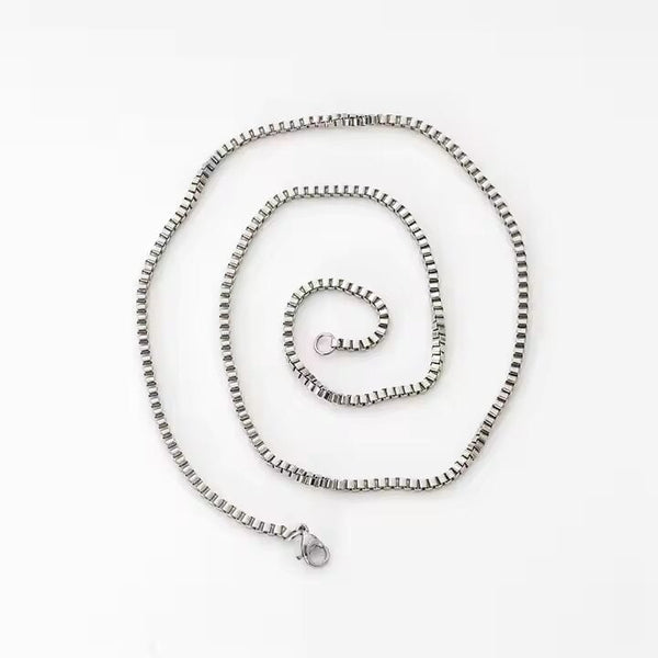 FROSTBITE - 3mm Chain Pure Stainless Steel 23inch for Men & Boys