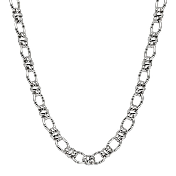 GRAVION - 10mm Chain Pure Stainless Steel 23inch for Men & Boys